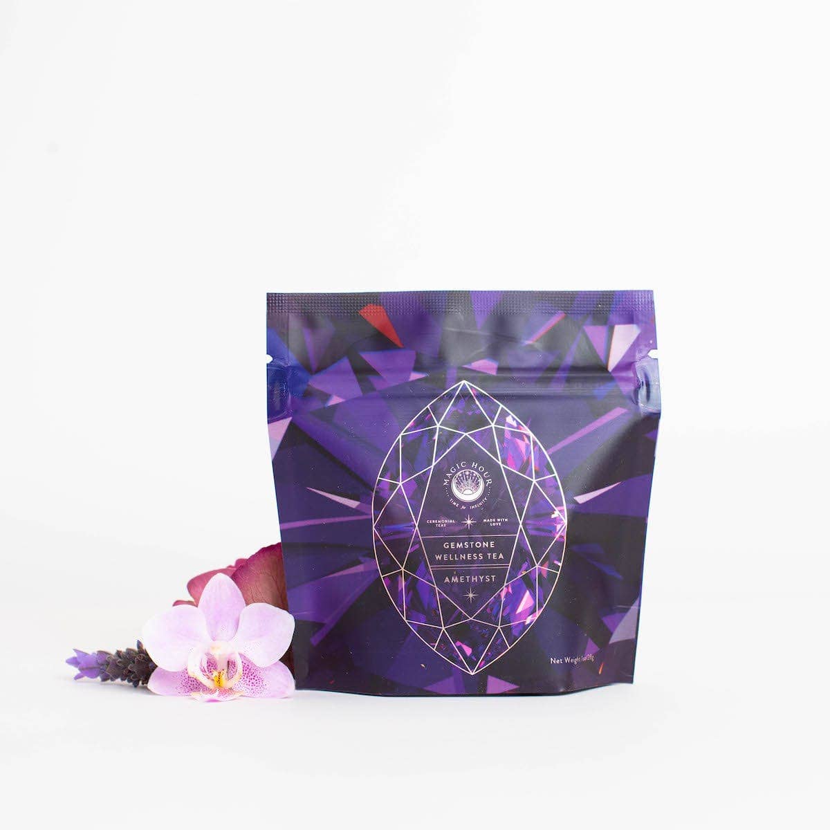 Amethyst: Strawberry-Passionfruit Gemstone Wellness Tea