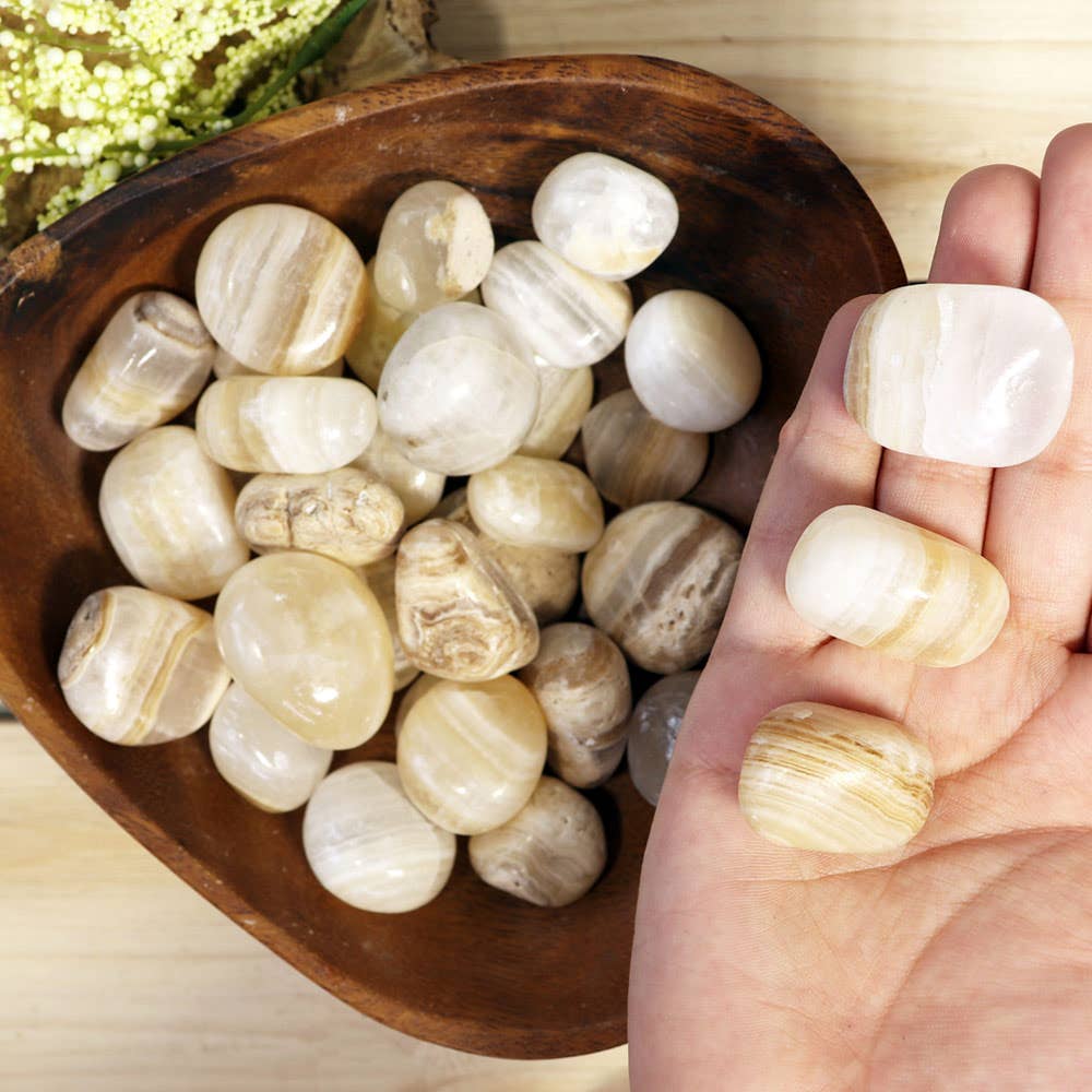 Aragonite Tumbled Stones