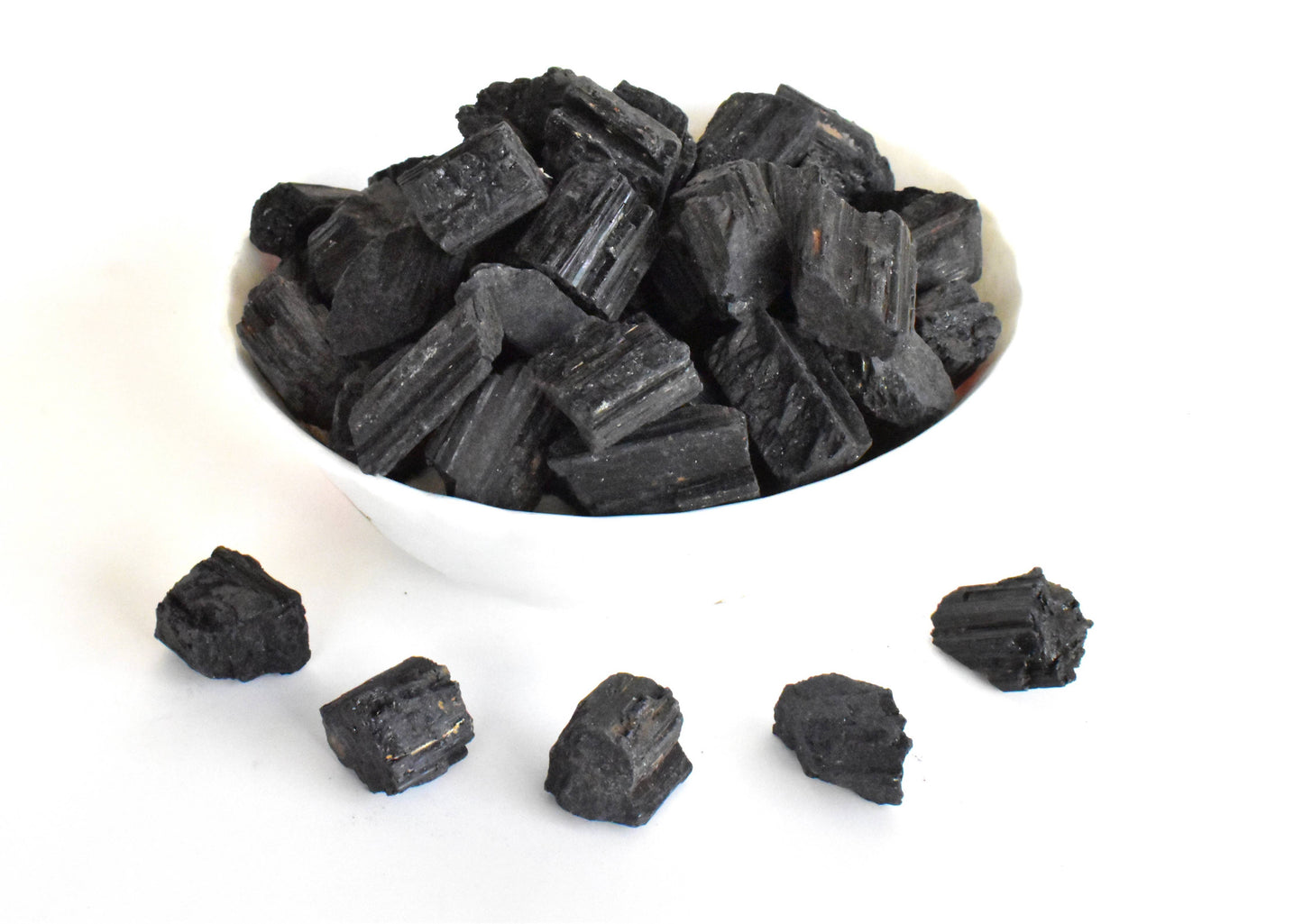 Black Tourmaline Rough Stone ~ Raw