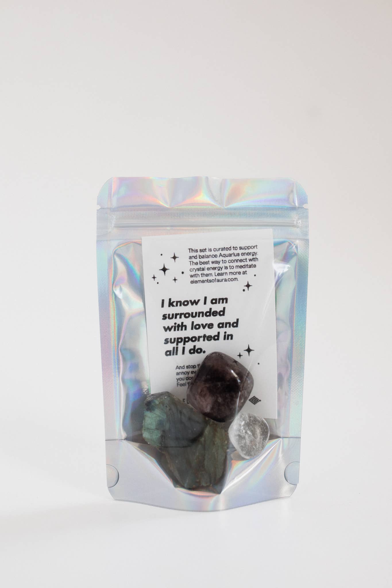 Aquarius Zodiac Crystal Set