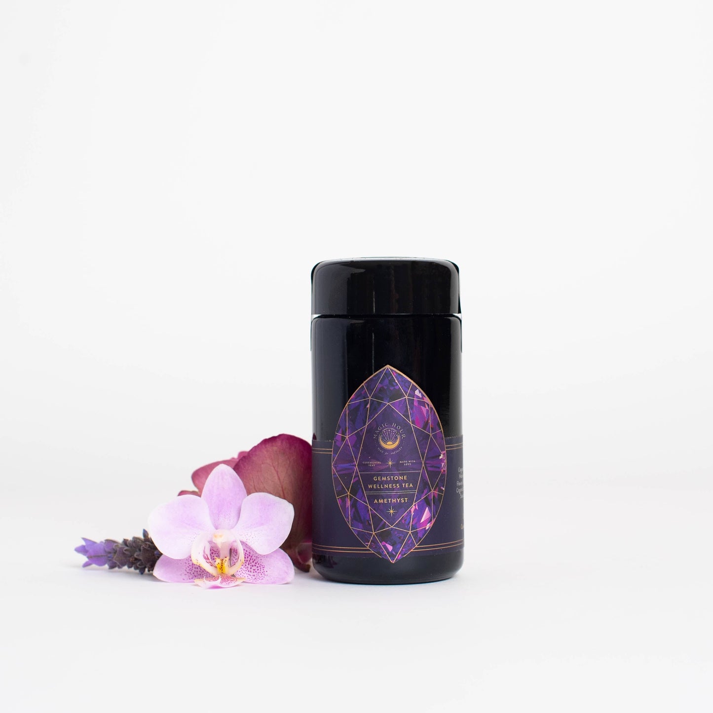 Amethyst: Strawberry-Passionfruit Gemstone Wellness Tea