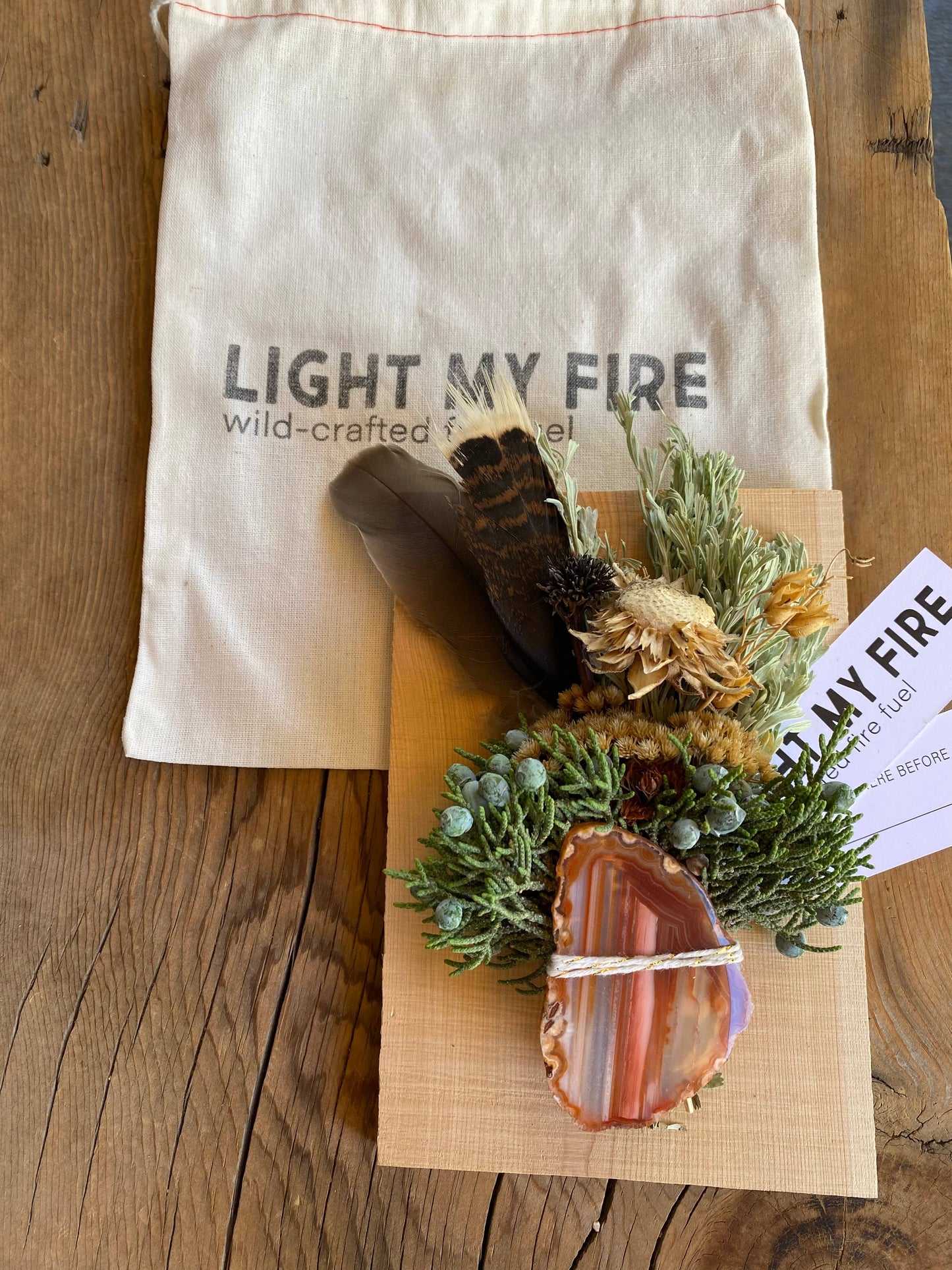 New! Light My Fire - Red Agate