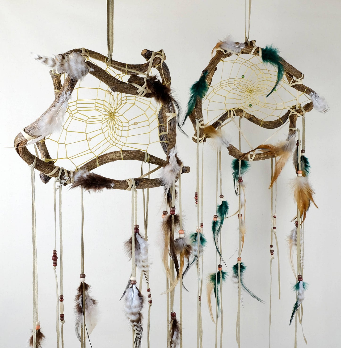 The Wanderer - Green Dream Catcher