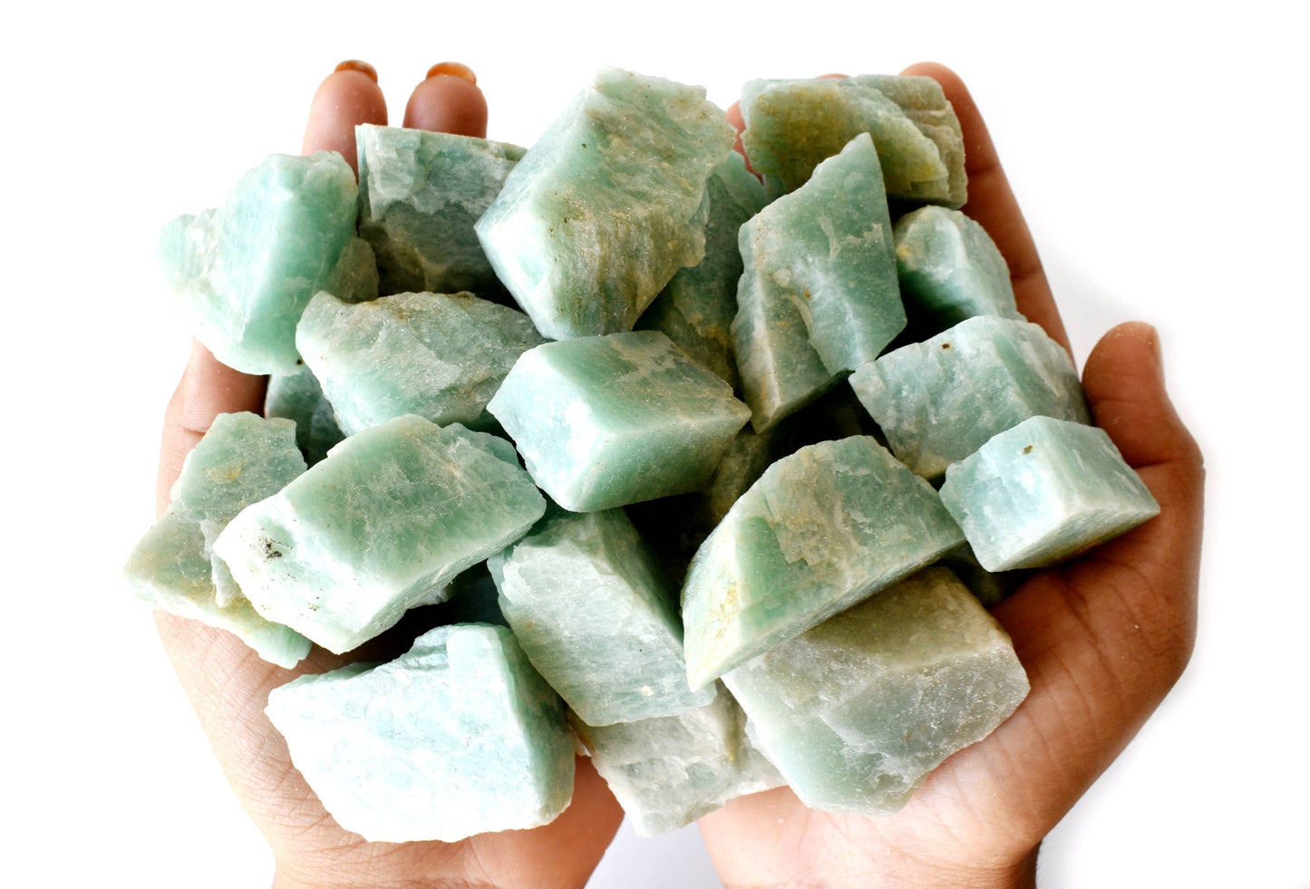 1Pc Amazonite Rough Stones ~ 1 inch Raw Crystals