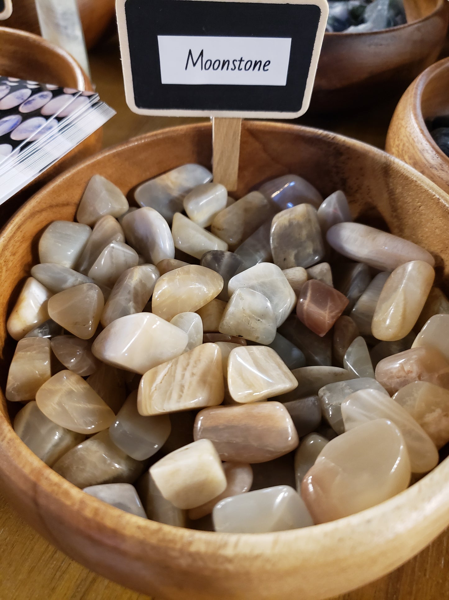 Moonstone Tumbled Stones