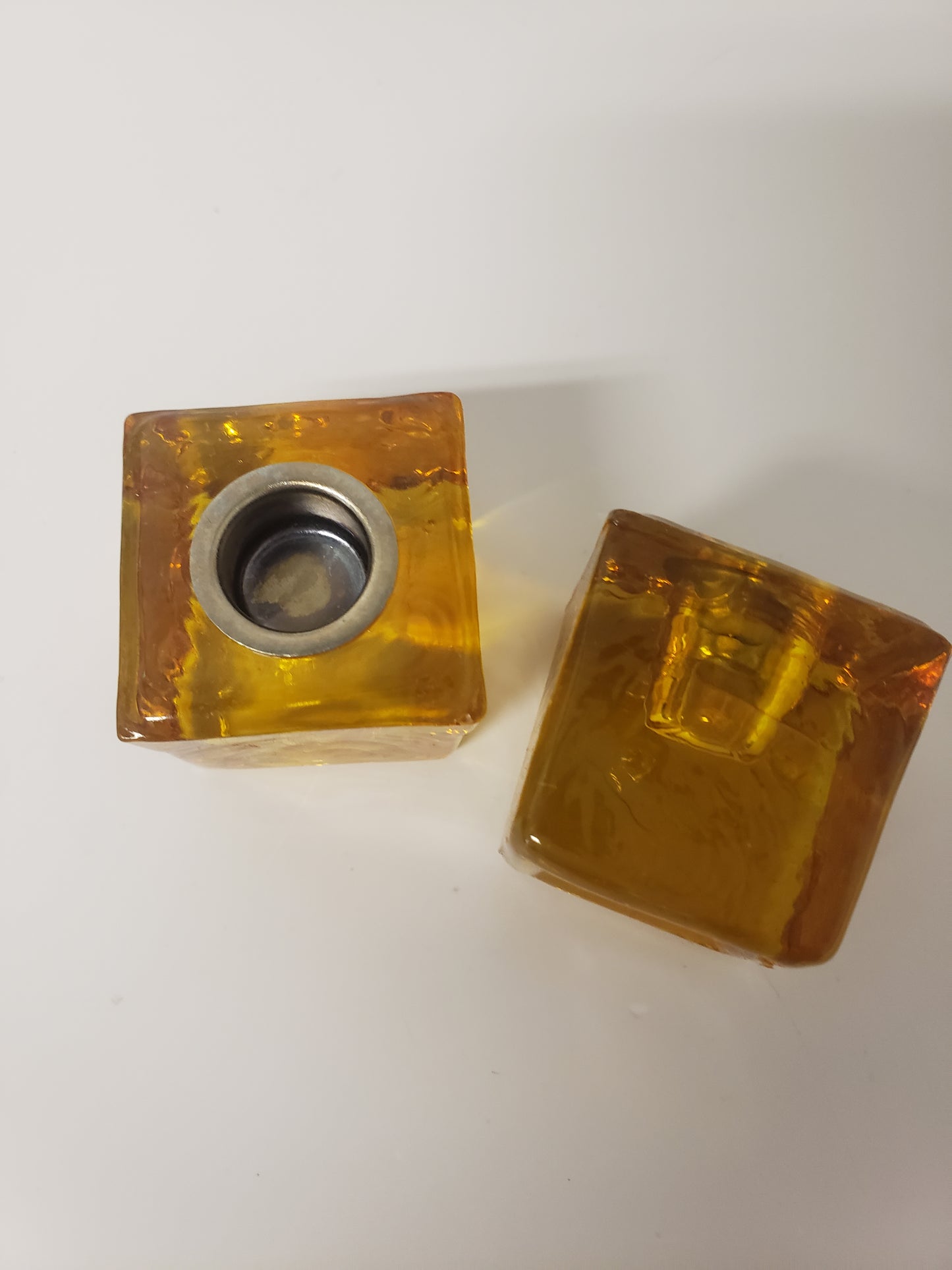 Glass Mini-Candle Holder