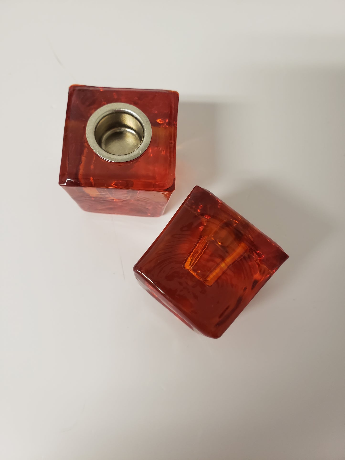 Glass Mini-Candle Holder