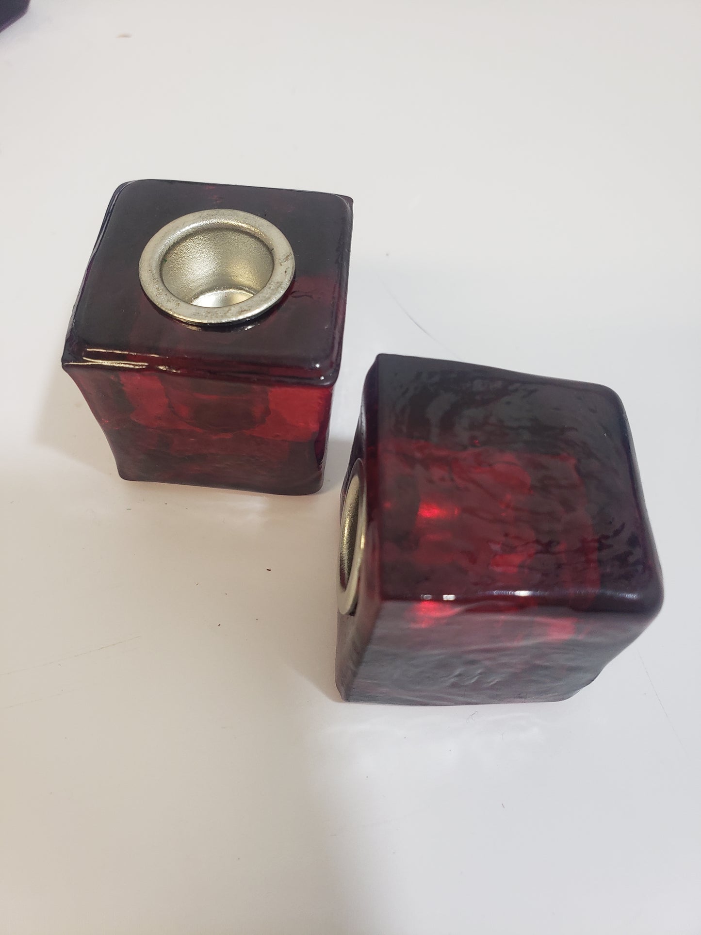 Glass Mini-Candle Holder