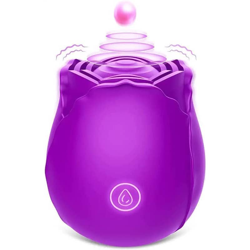 Rose Pleasure Toy-Purple