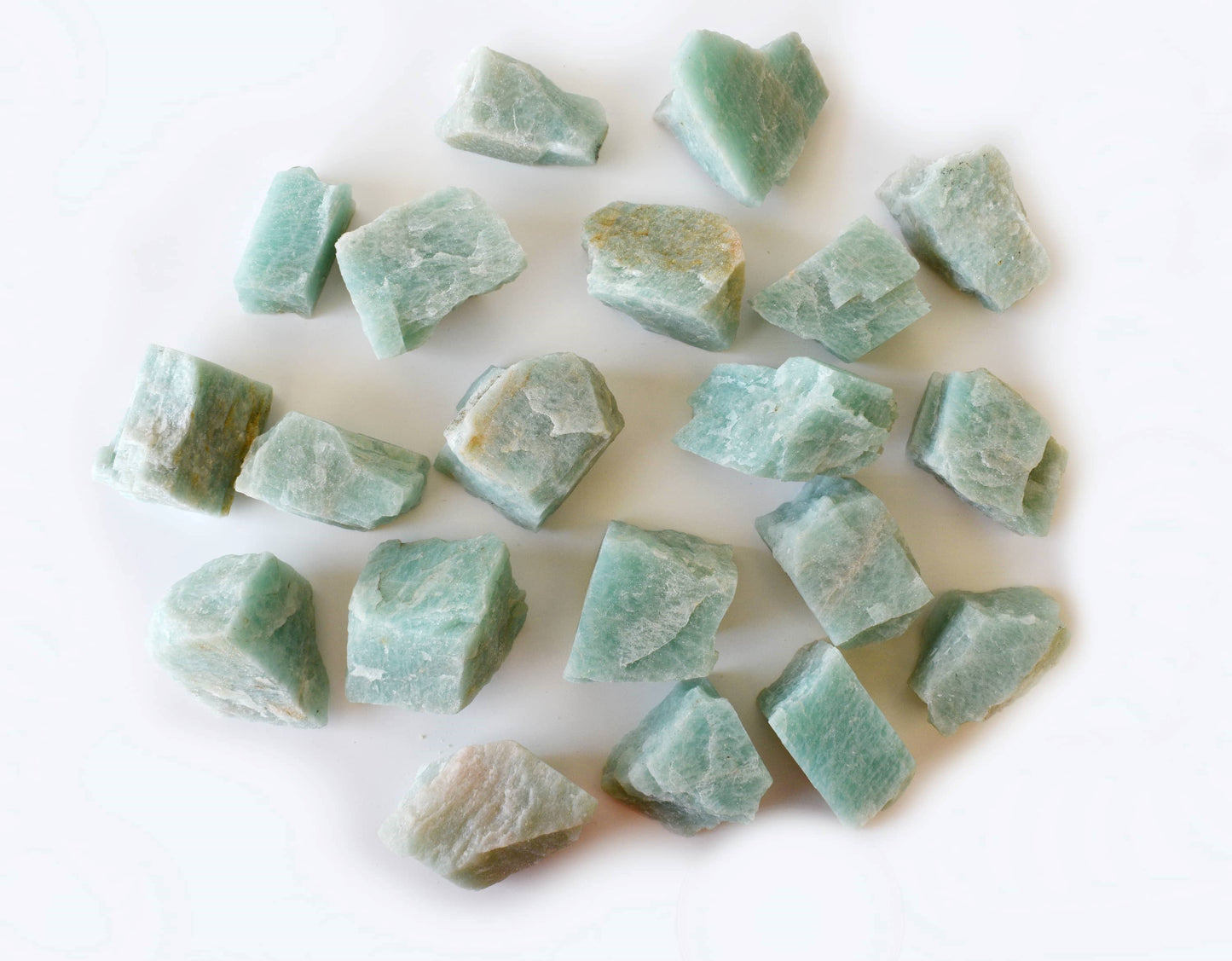 1Pc Amazonite Rough Stones ~ 1 inch Raw Crystals