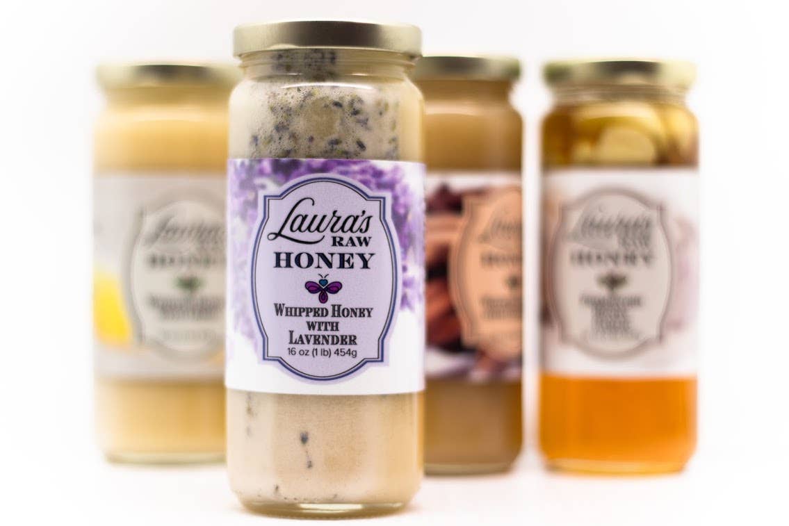 Lavender Whipped Honey