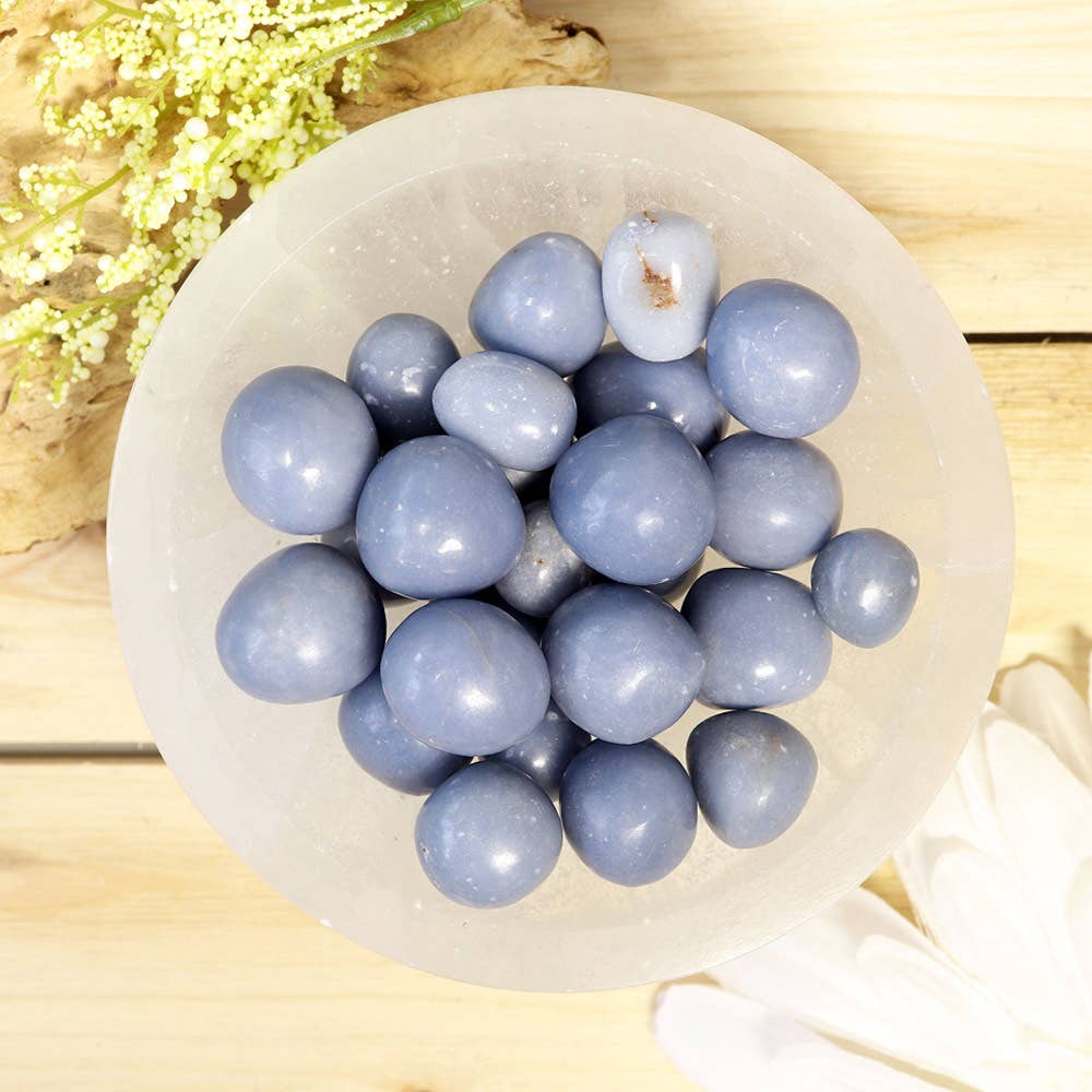 Angelite Tumbled Stones