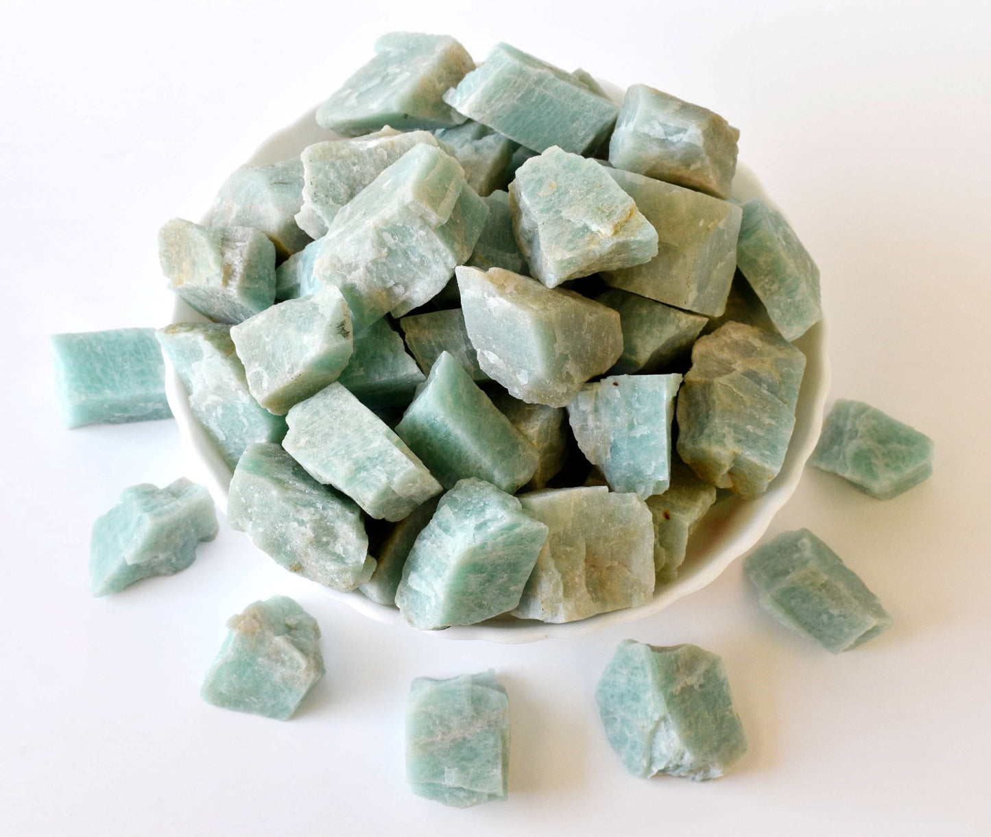 1Pc Amazonite Rough Stones ~ 1 inch Raw Crystals