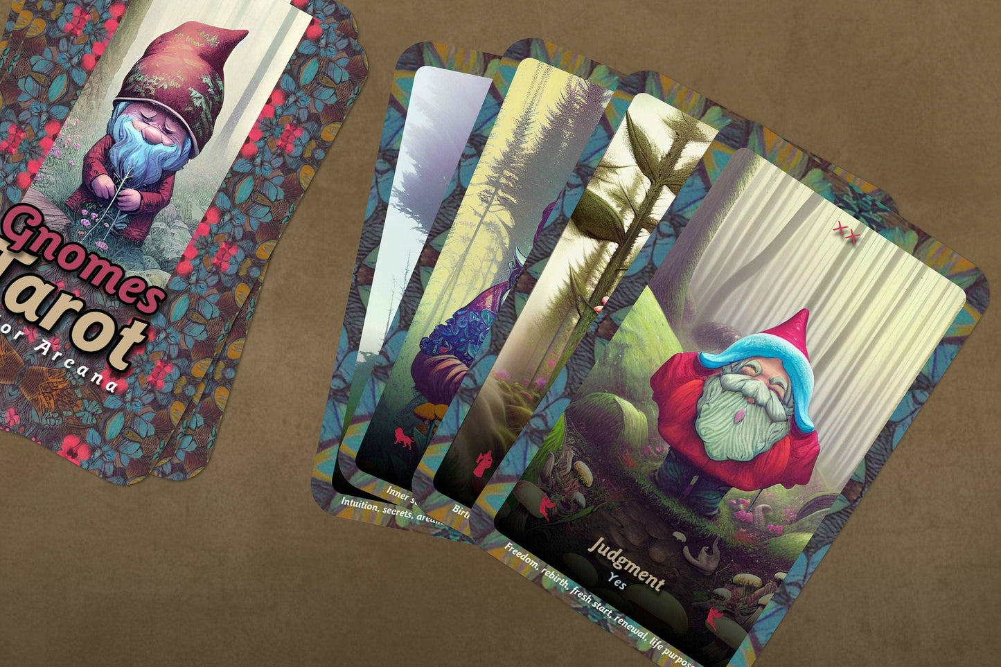 Gnomes Tarot  - Major Arcana