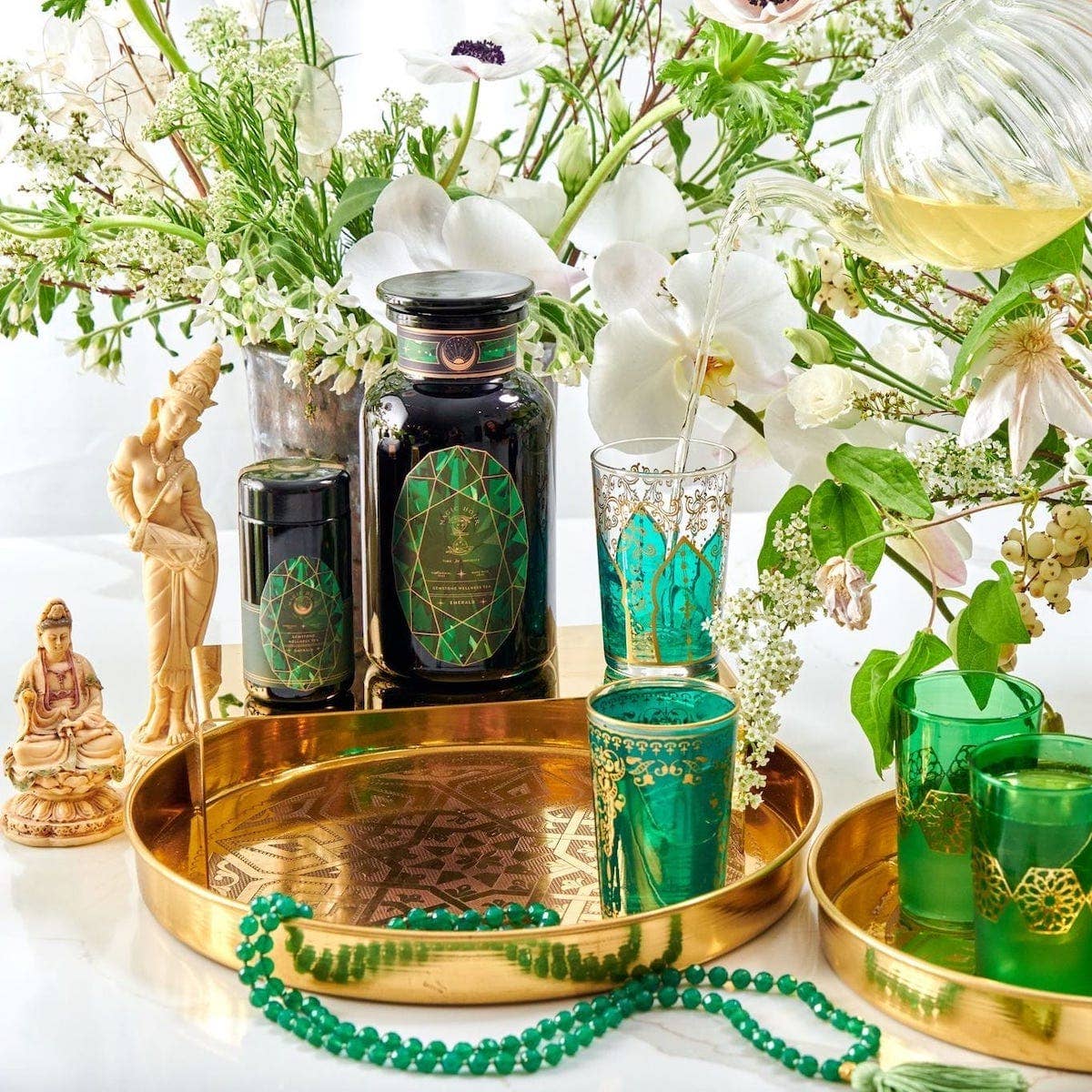 Emerald - Cherry Blossom Pineapple Cream Green Tea