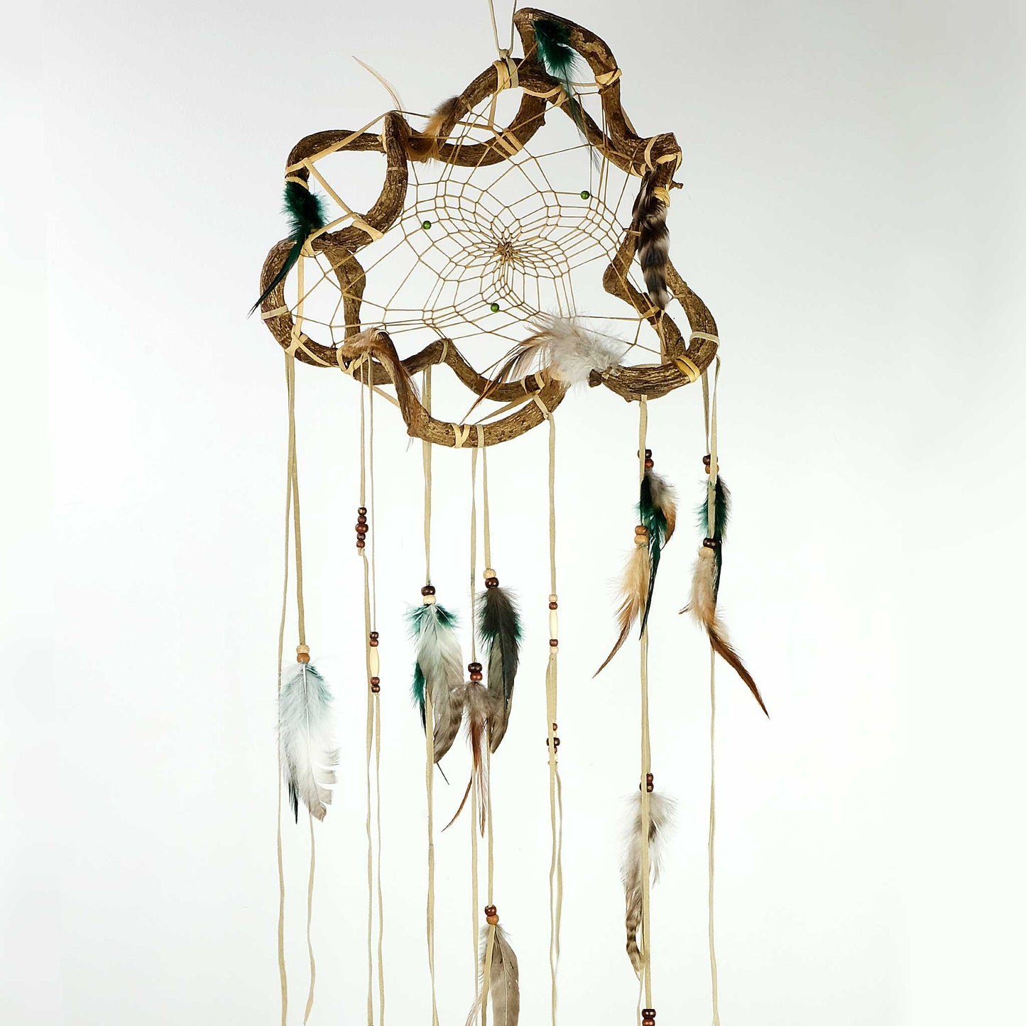 The Wanderer - Green Dream Catcher