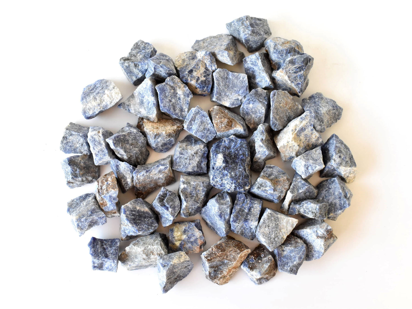 1Pc Sodalite Rough Stone ~ 1 inch Raw Crystals