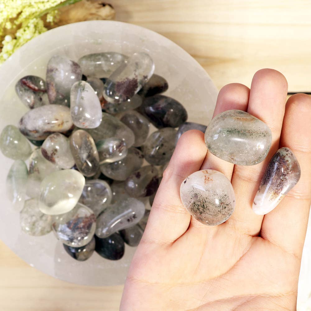 Garden Quartz Tumbled Stones