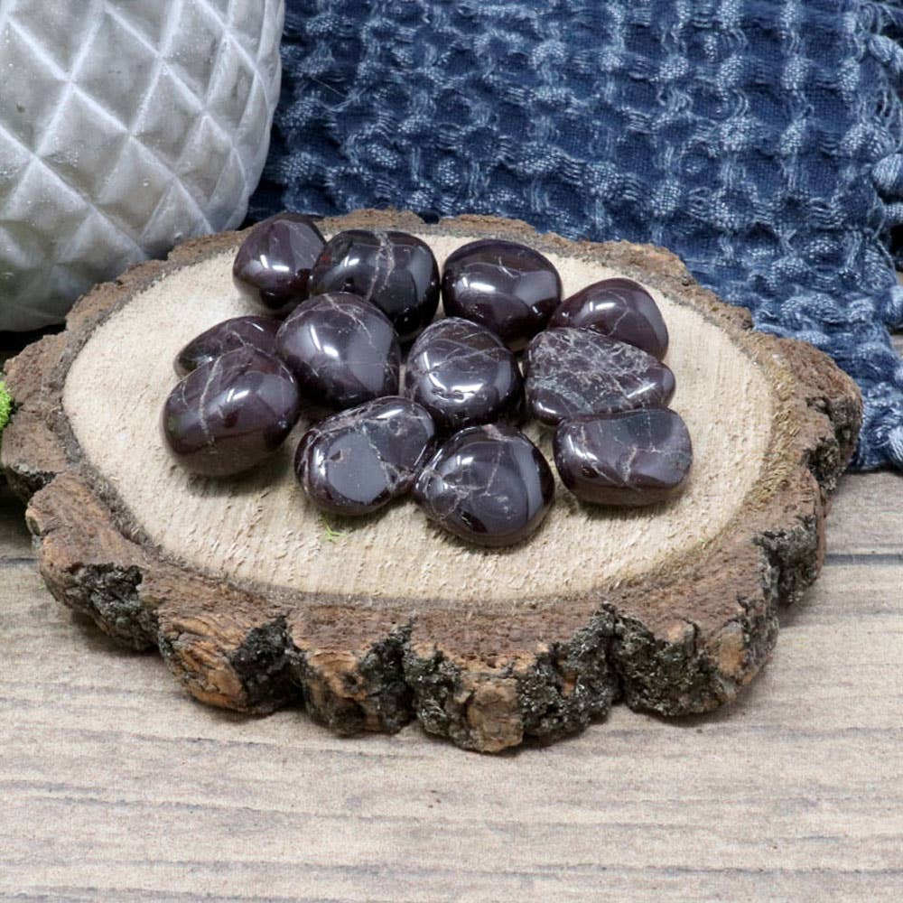 Garnet Tumbled Stones