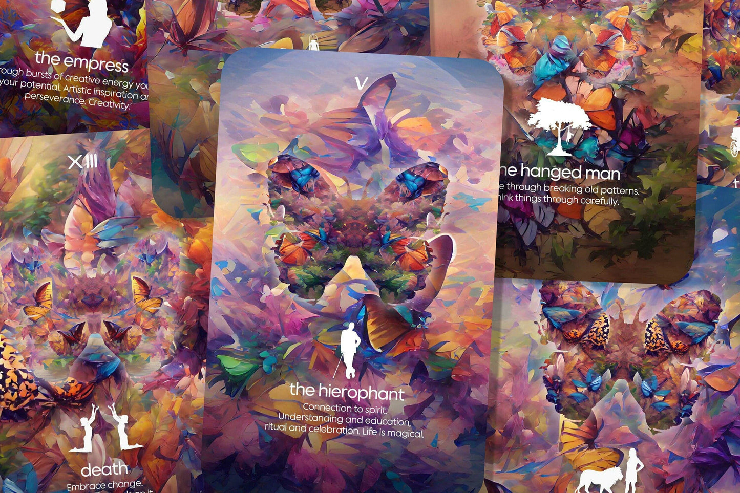 The Butterfly Tarot - Major Arcana