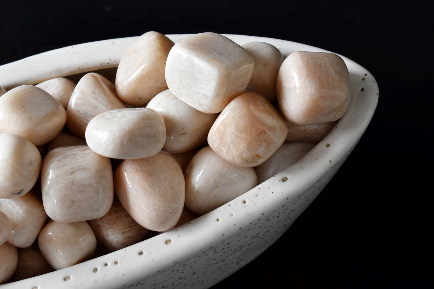 Peach Moonstone Tumbled Stones ~ Healing Tumbled Stones