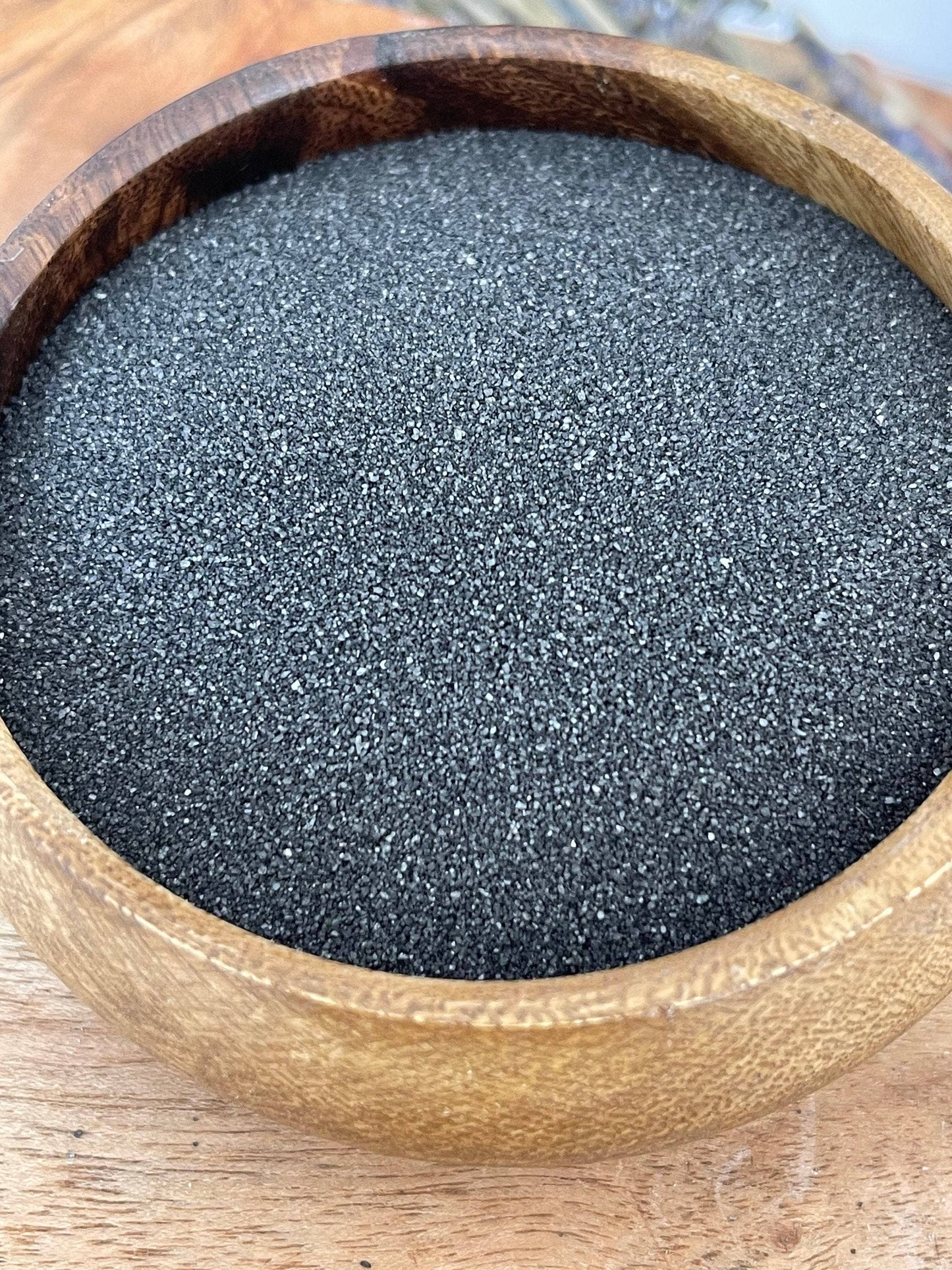 BLACK Sand-Incense,Sage,Palo Santo 4oz