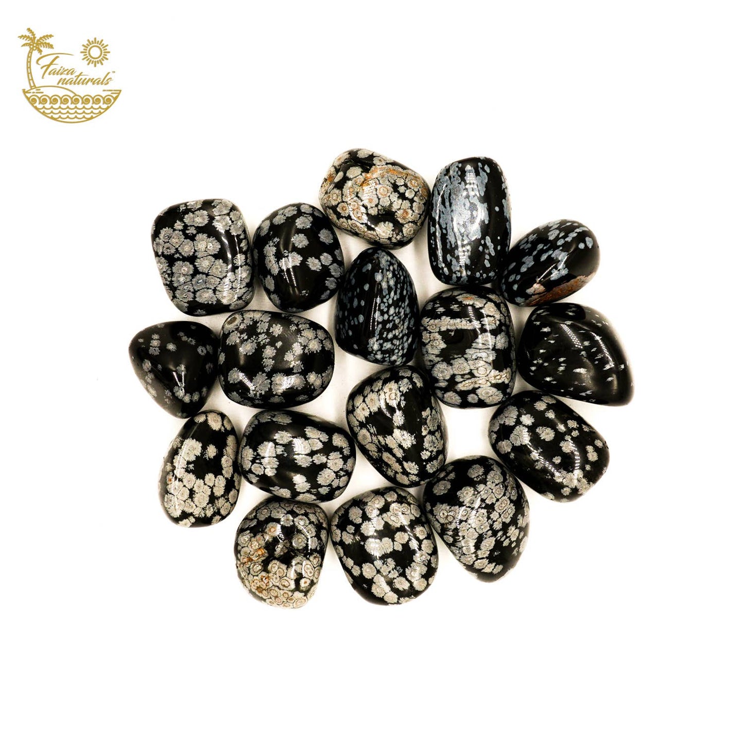 Snowflake Obsidian Tumbled Crystals