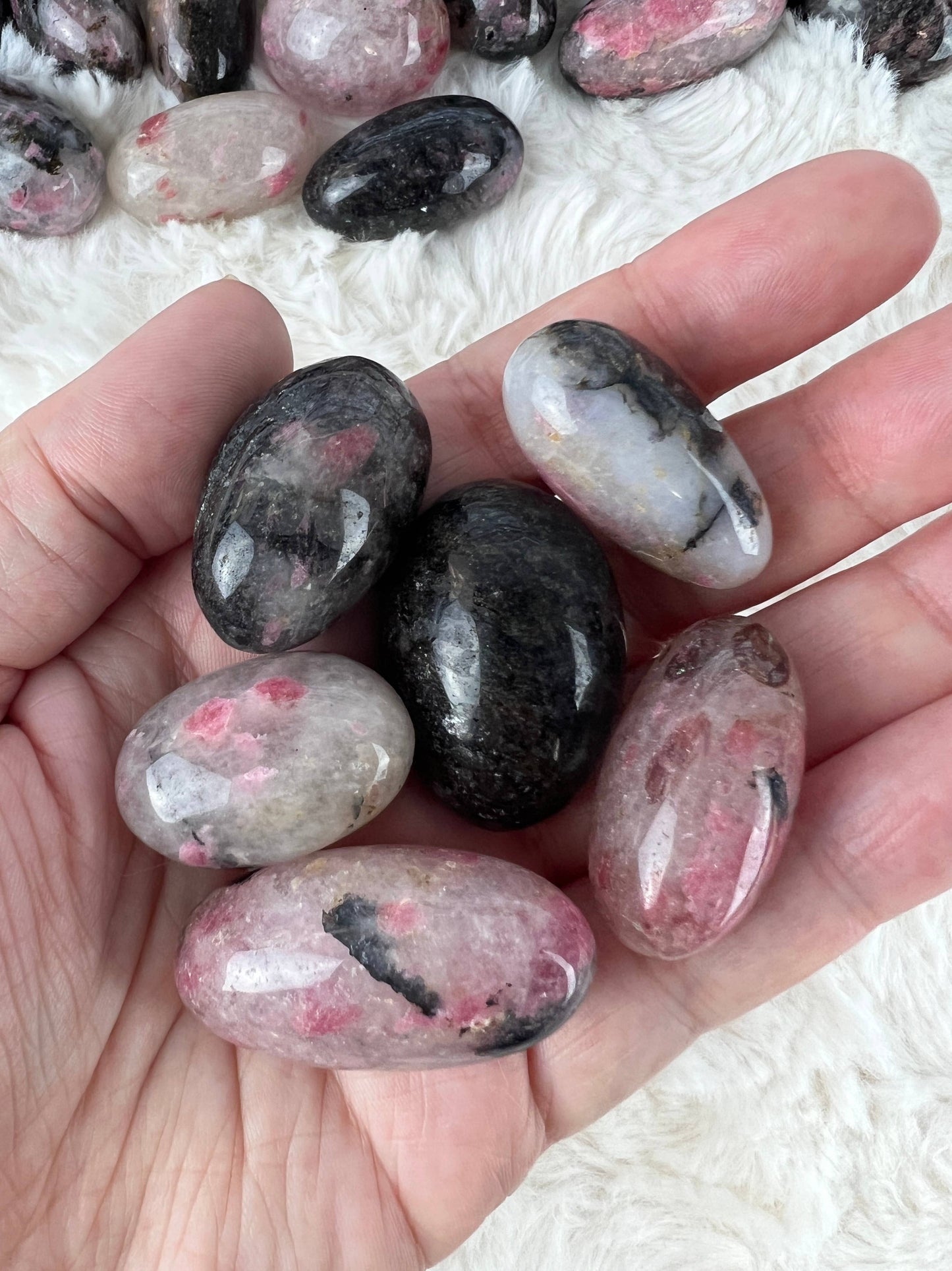 Pink Tourmaline Tumble (Madagascar)