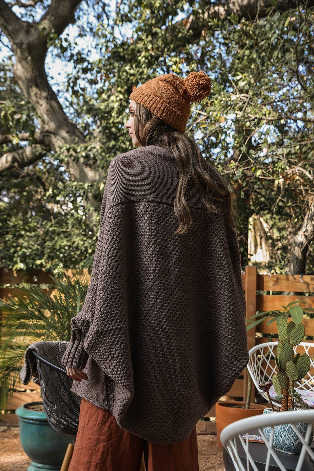 Bestselling! Bat Sleeve Knit Cardigan