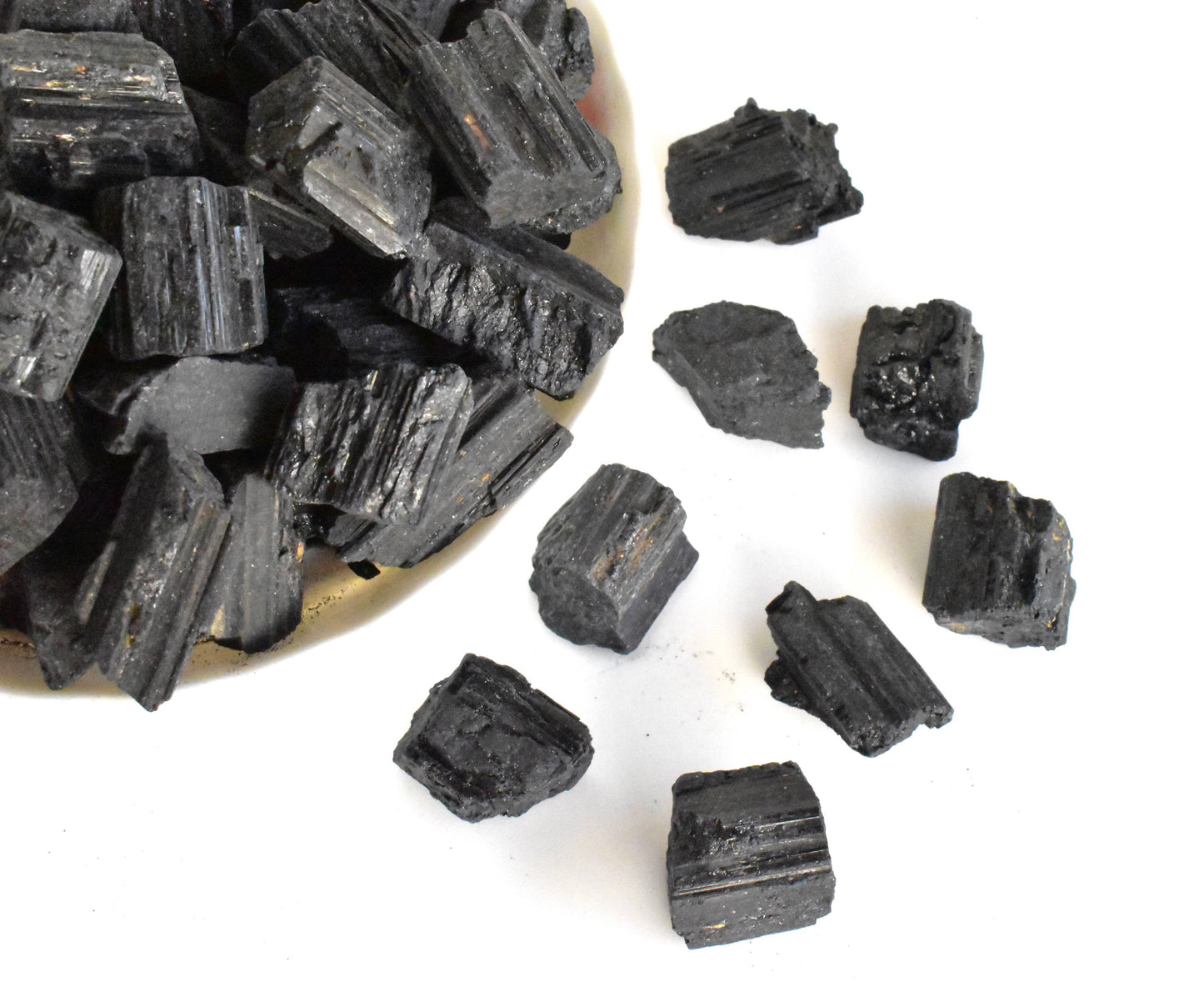 Black Tourmaline Rough Stone ~ Raw