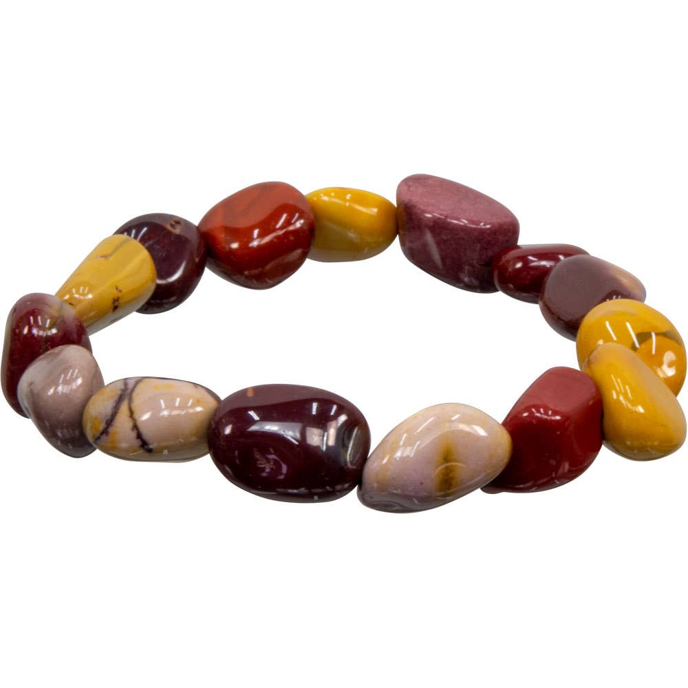 Tumbled Stones Bracelet Mookaite