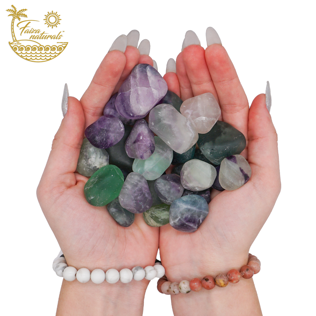 Fluorite Tumbled Crystals