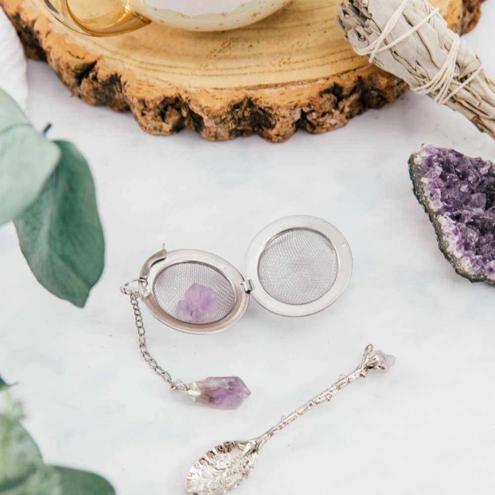 Moon Child - Mug Gift Set with Amethyst Tea Accessories