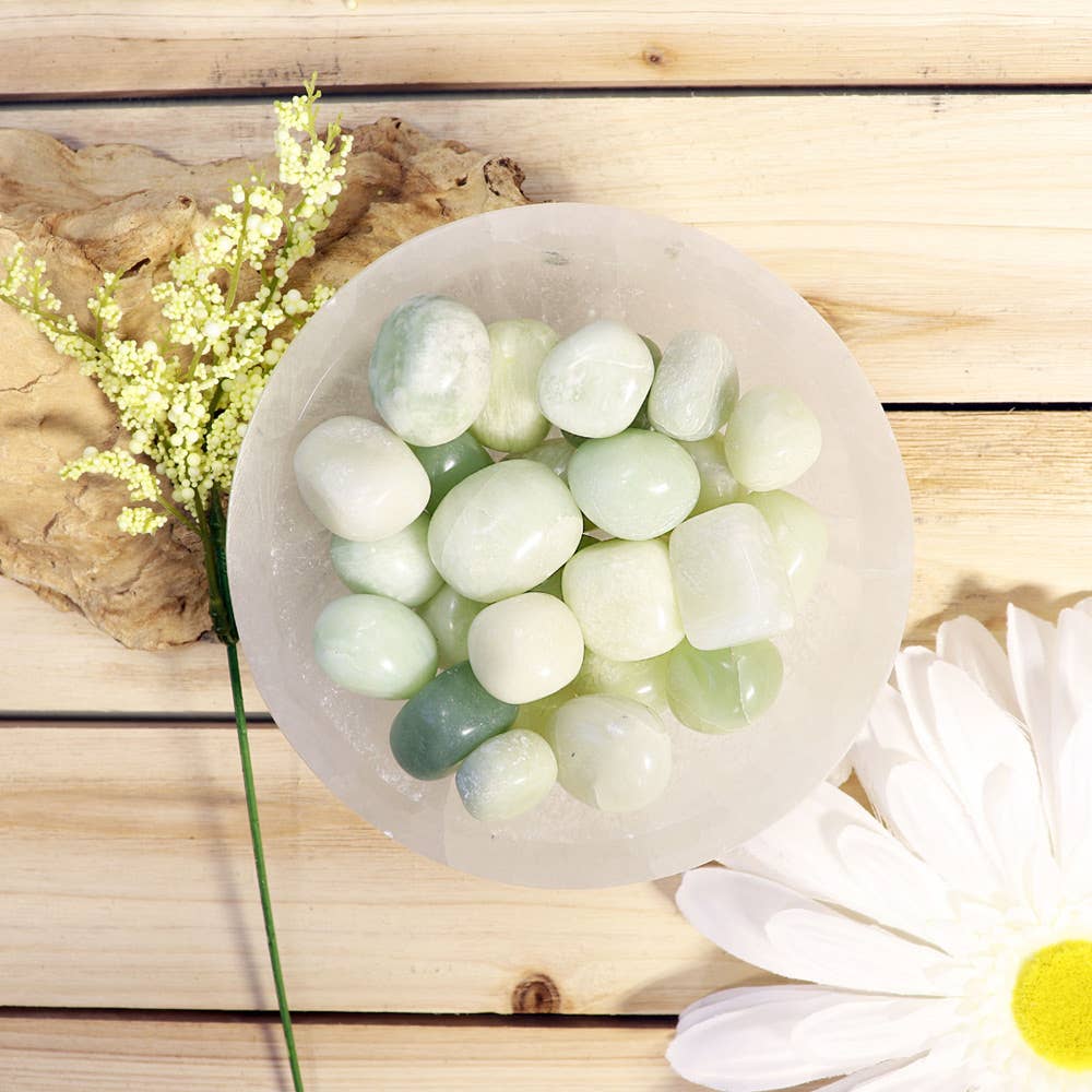 New Jade Tumbled Stones