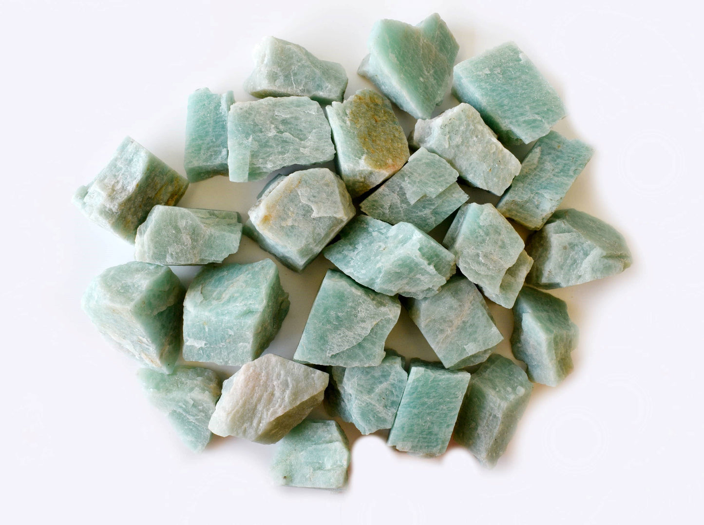 1Pc Amazonite Rough Stones ~ 1 inch Raw Crystals