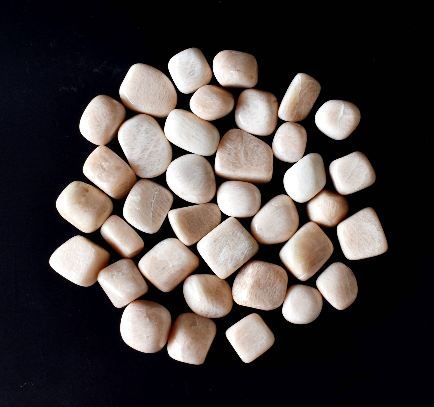Peach Moonstone Tumbled Stones ~ Healing Tumbled Stones