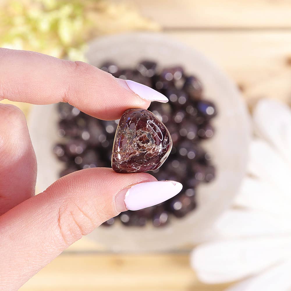 Garnet Tumbled Stones
