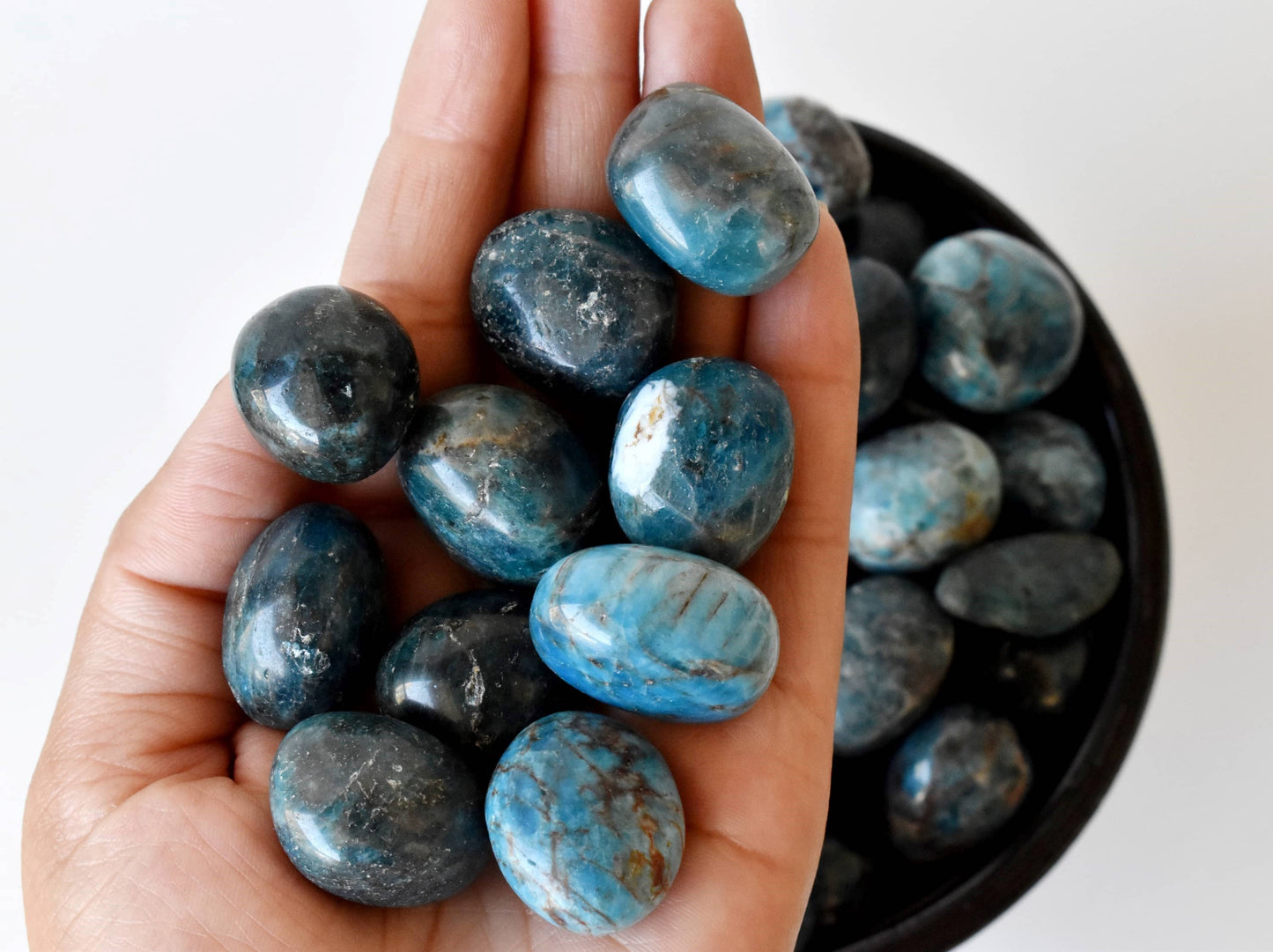Apatite Tumbled Stone ~ Healing Tumble Stones