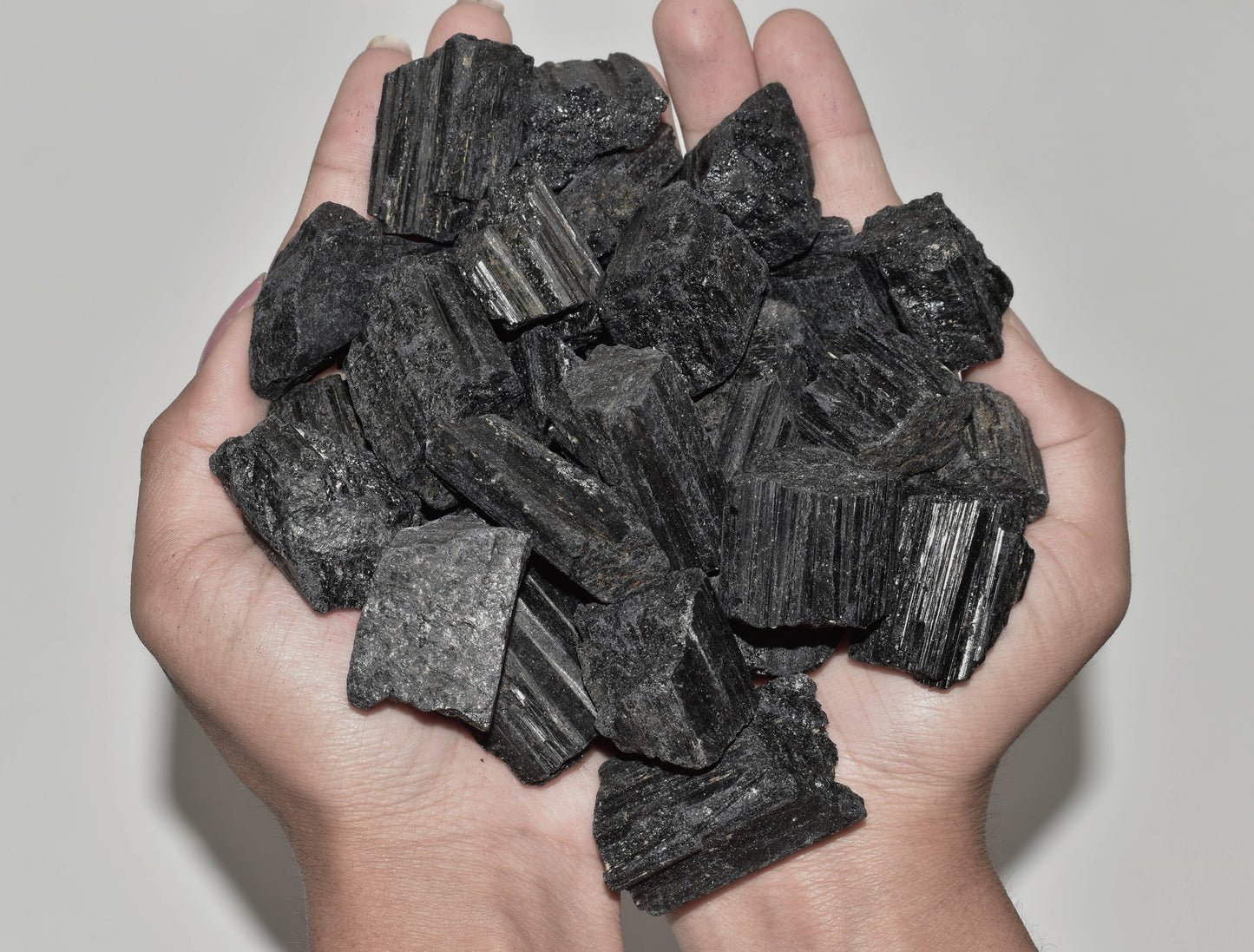 Black Tourmaline Rough Stone ~ Raw