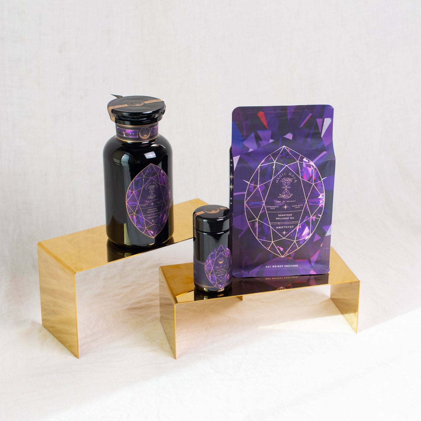 Amethyst: Strawberry-Passionfruit Gemstone Wellness Tea