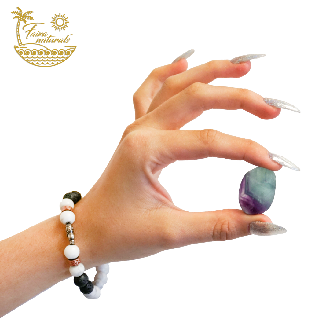 Fluorite Tumbled Crystals