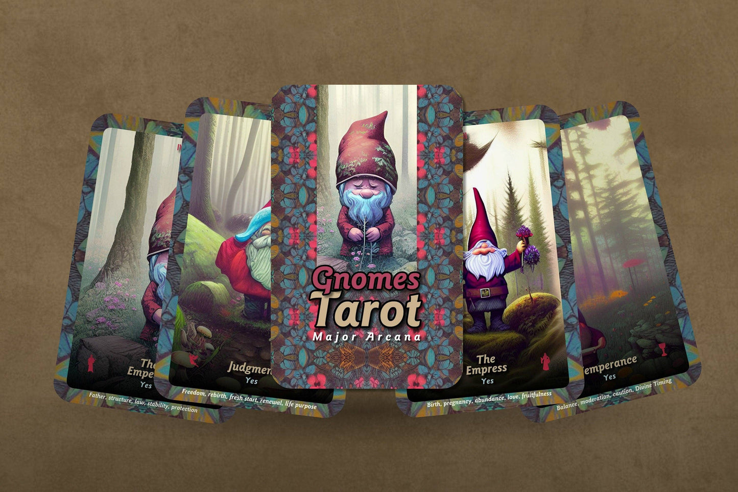 Gnomes Tarot  - Major Arcana