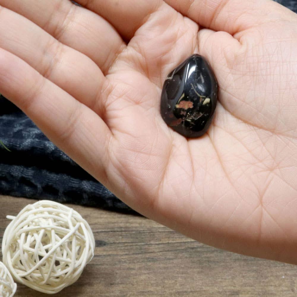 Black Onyx Tumbled Stones