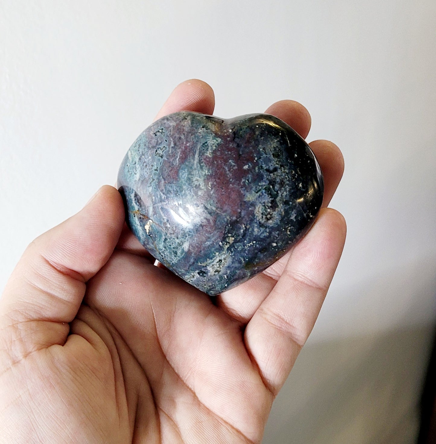 Ocean Jasper Heart