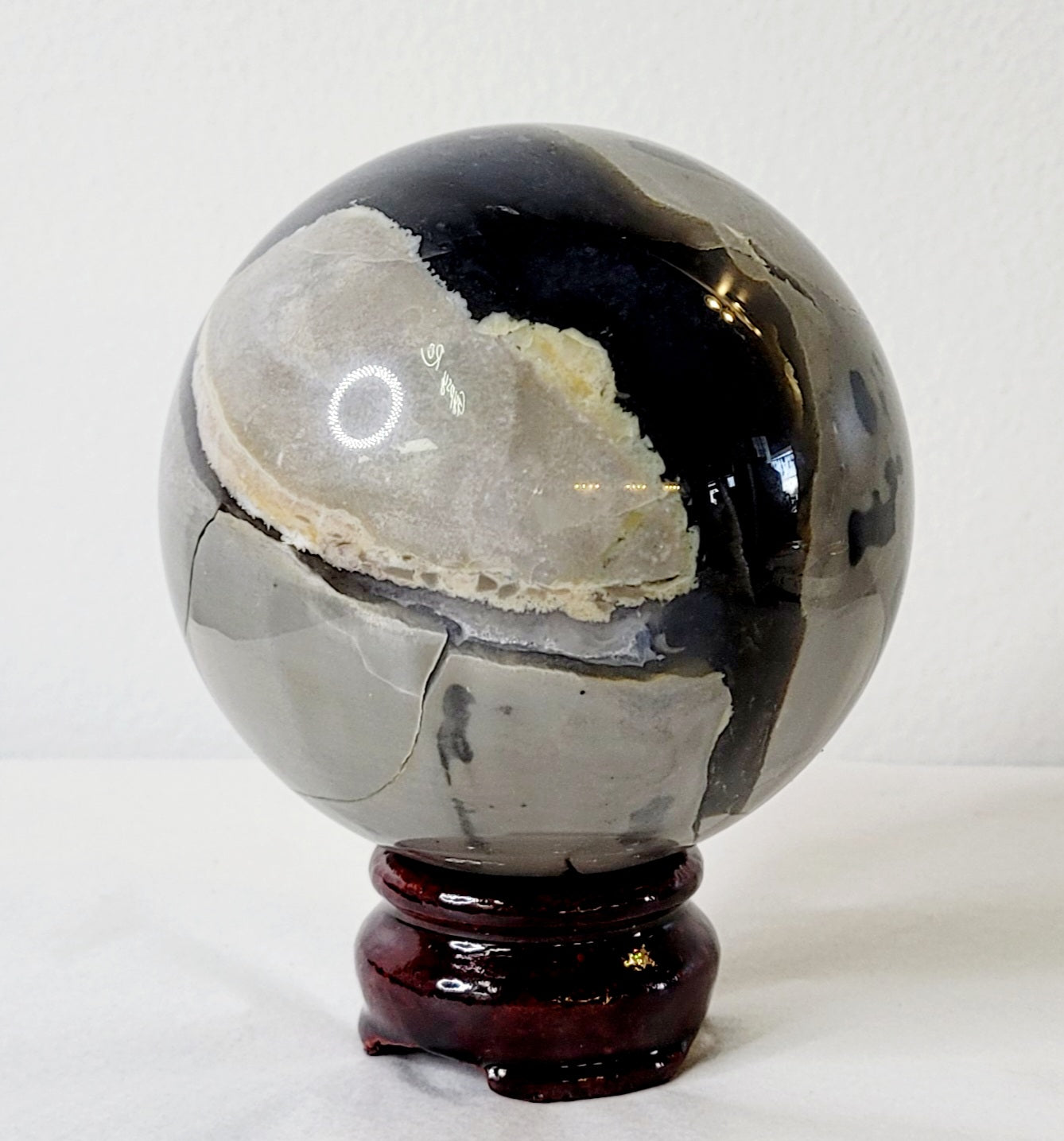 Volcano Agate Sphere