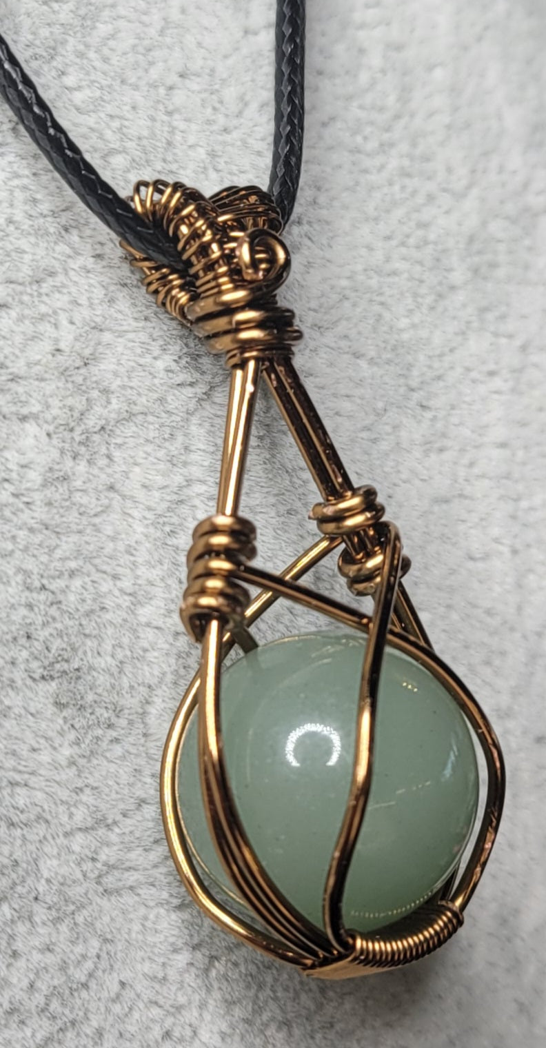 Green Aventurine Wire Wrap