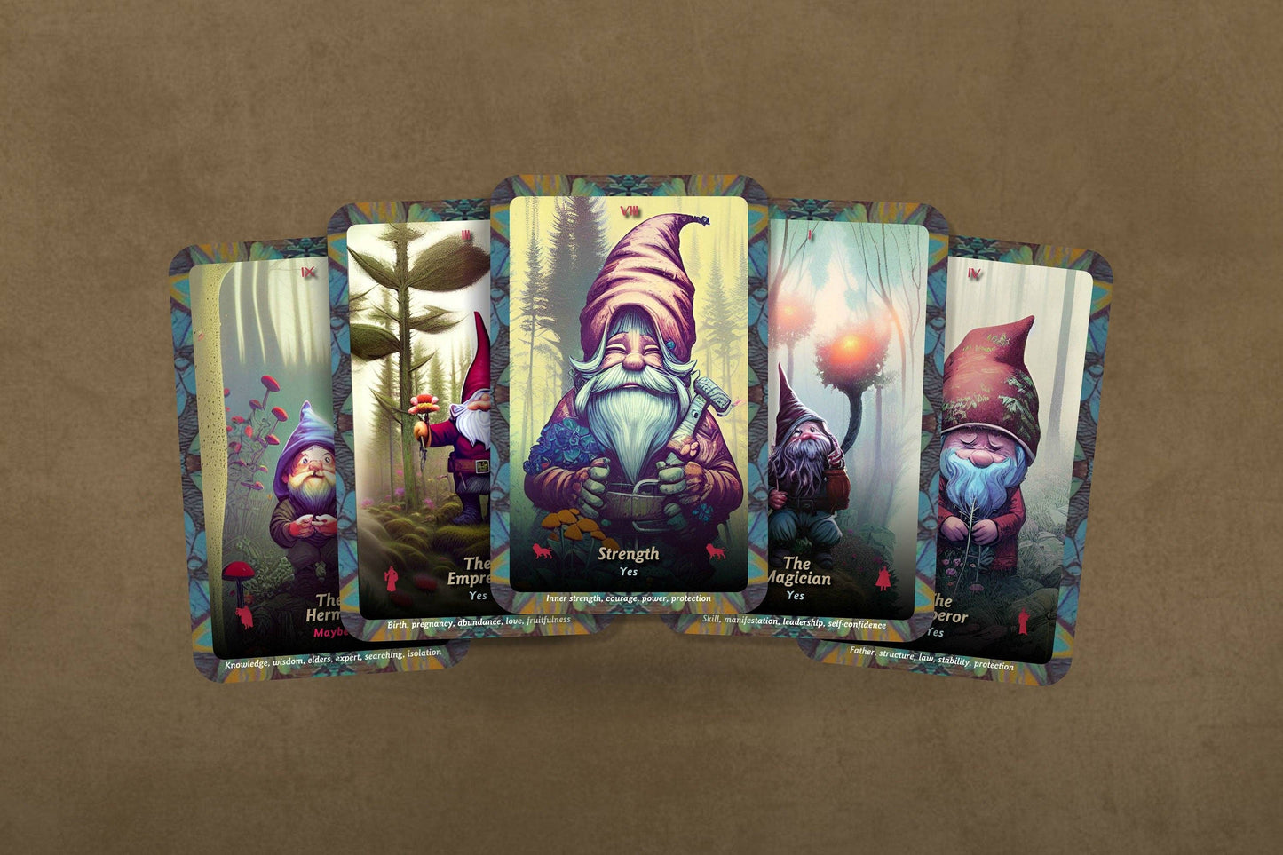Gnomes Tarot  - Major Arcana
