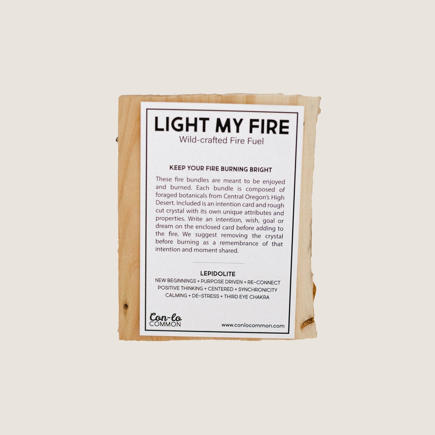 Light My Fire - Lepidolite