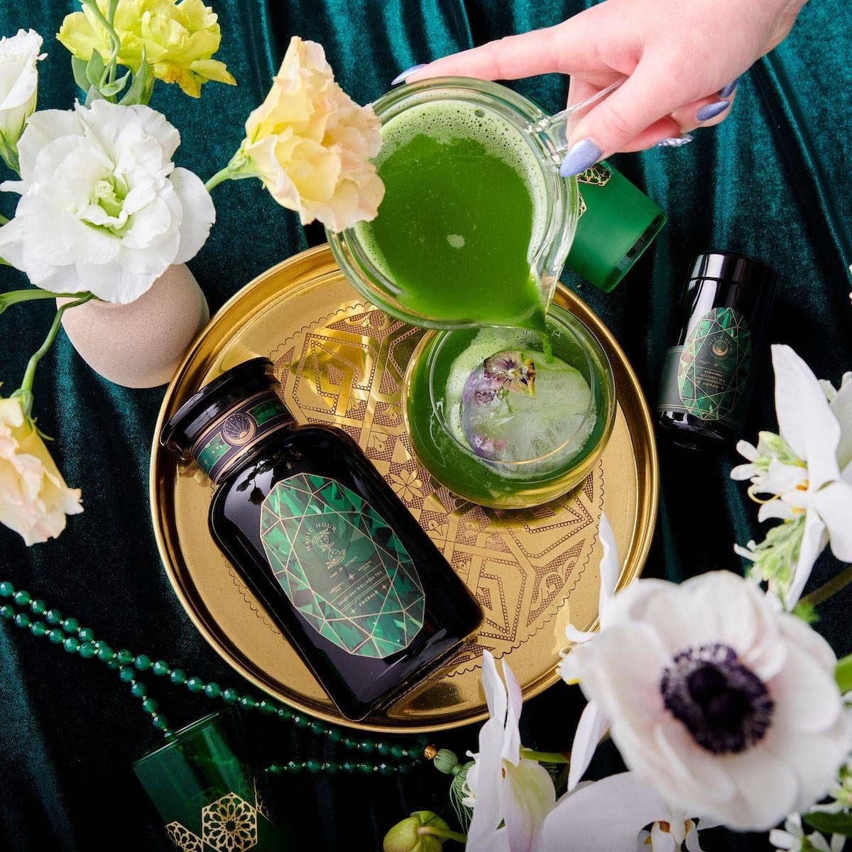 Emerald - Cherry Blossom Pineapple Cream Green Tea