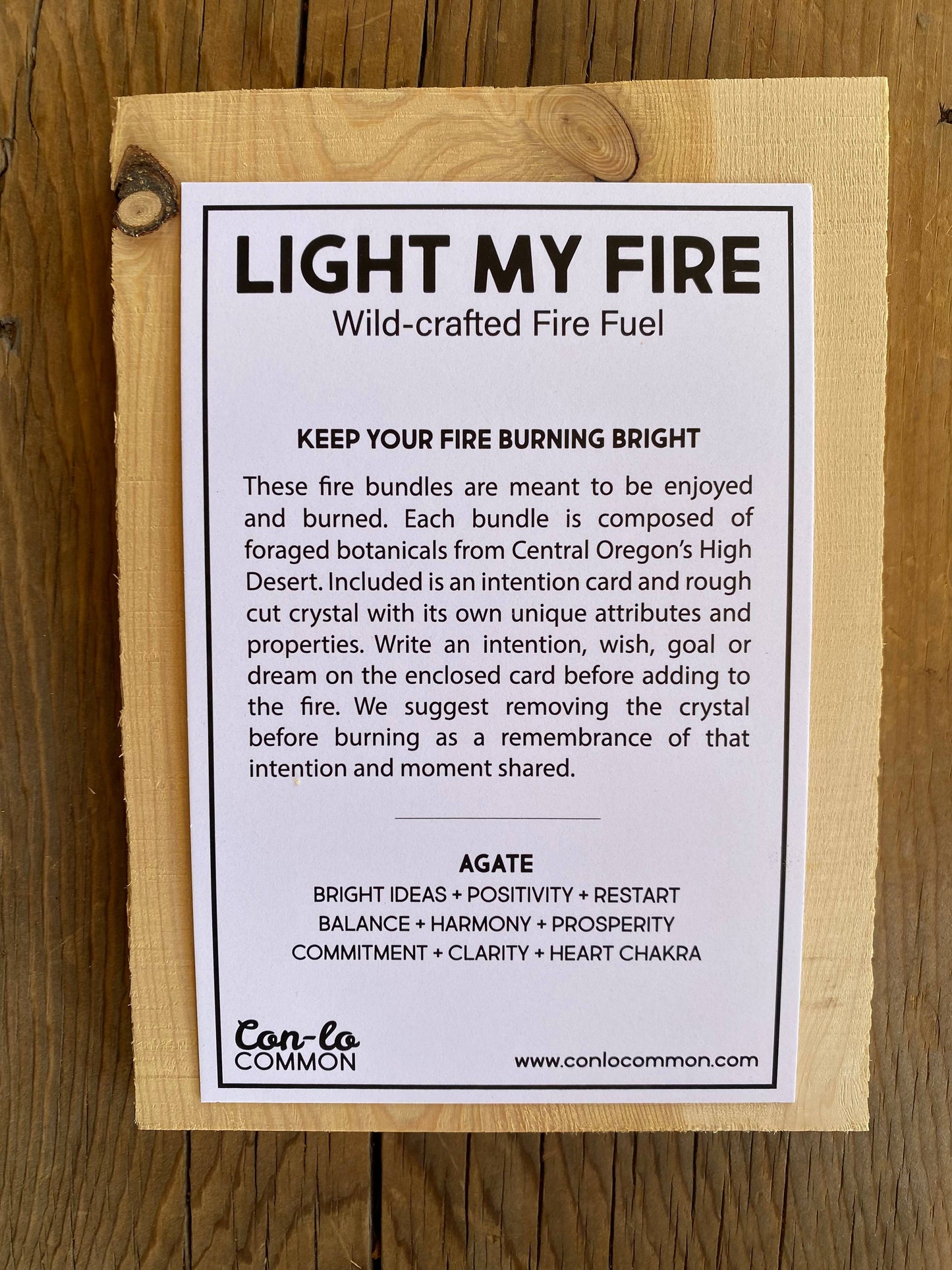 New! Light My Fire - Red Agate